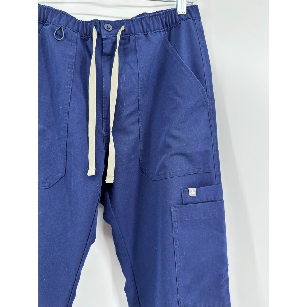 FIGS Technical Collection Navy Blue Cargo Scrub Pants Size M - Picture 3 of 5